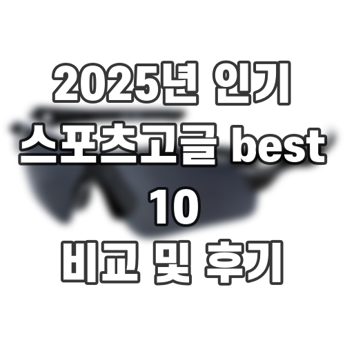 2025년 인기 스포츠고글 best 10 비교 및 후기