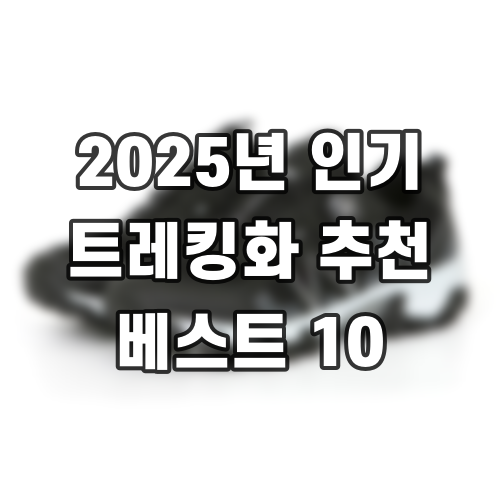 2025년 인기 트레킹화 추천 베스트 10